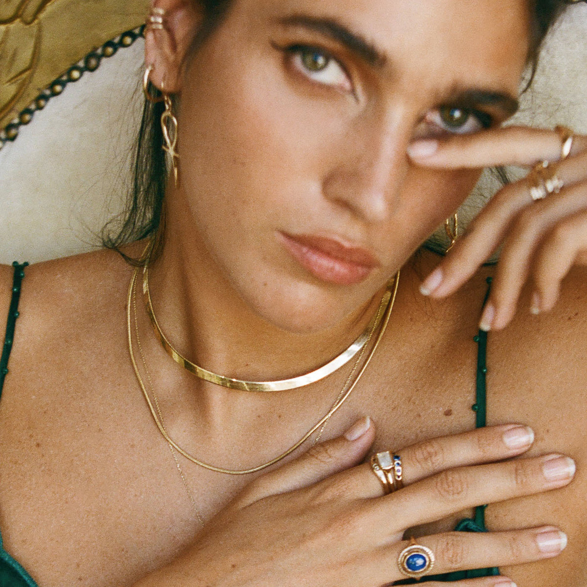 Fehu 4.5mm Herringbone Necklace