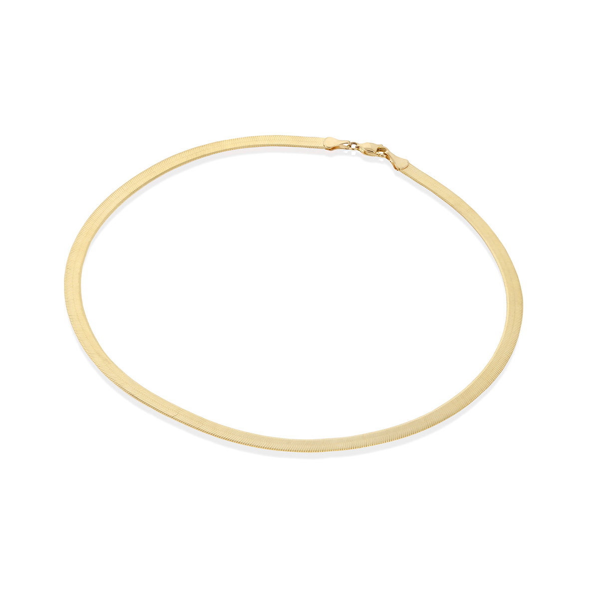 Fehu 4.5mm Herringbone Necklace