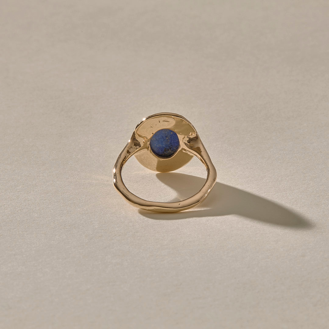 Cleo Lapis Amulet Ring