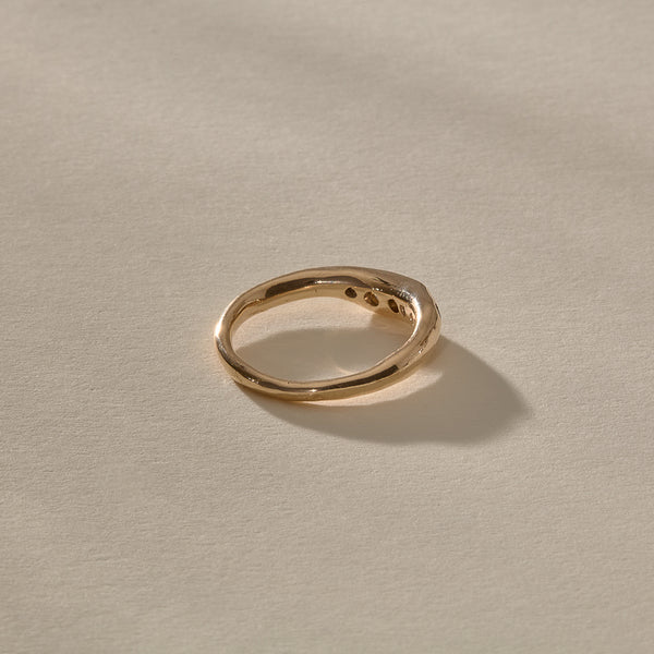 Eros Champagne Diamond Band