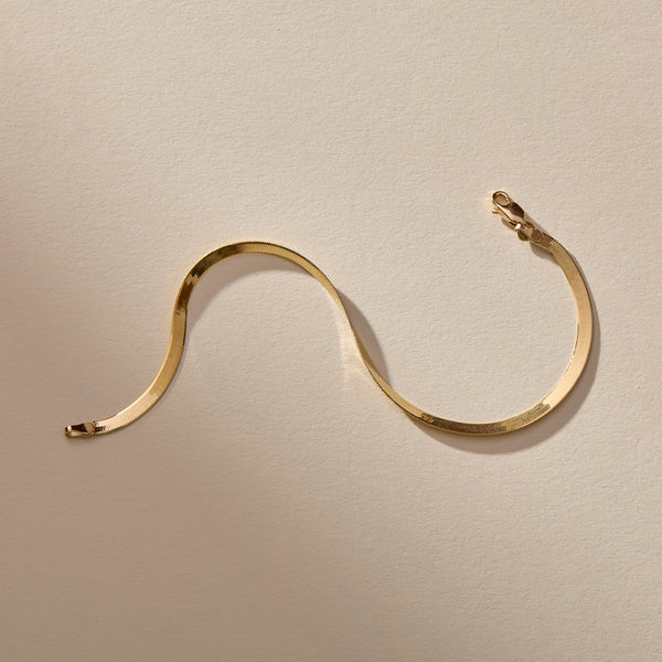 Fehu Herringbone Bracelet