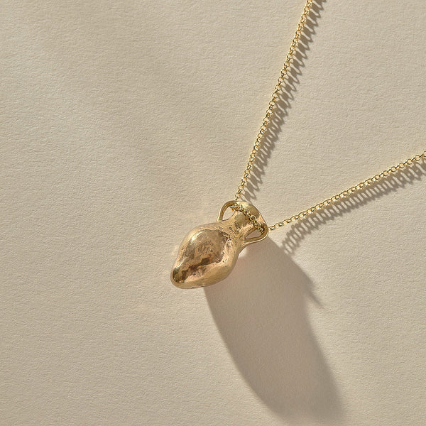 Amphora Necklace | Gold