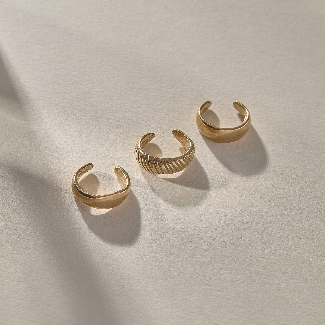 Anut Cuff Set | Gold