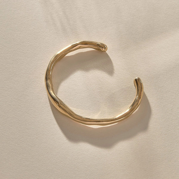 Gold Bone cuff by Catori Life