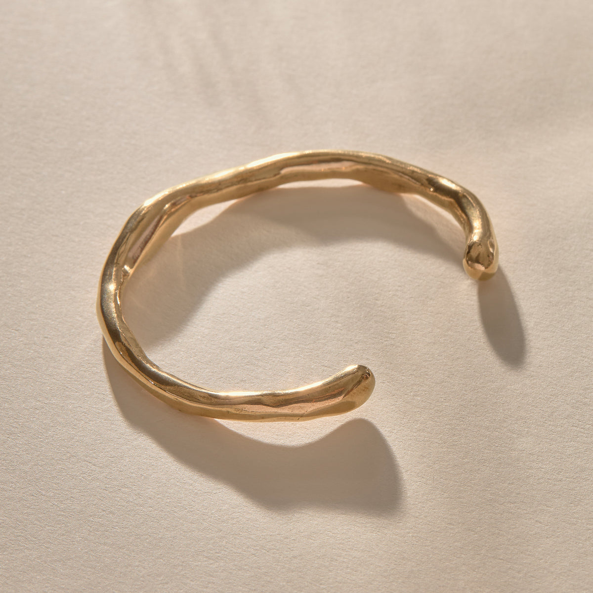 Bone Cuff | Gold