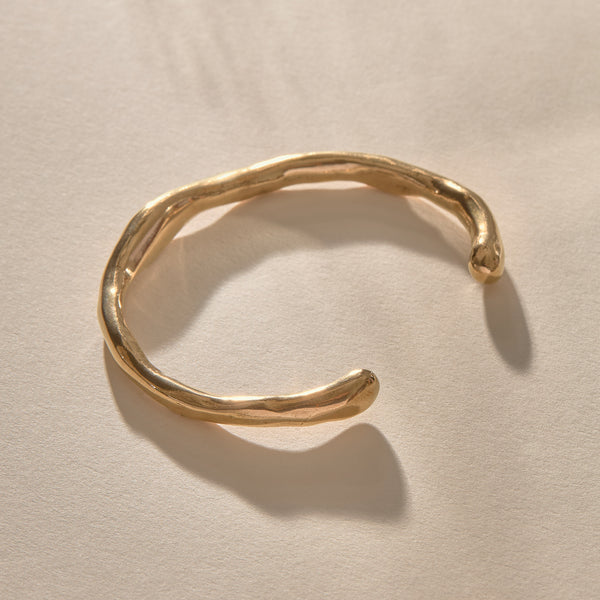 Bone Cuff | Gold