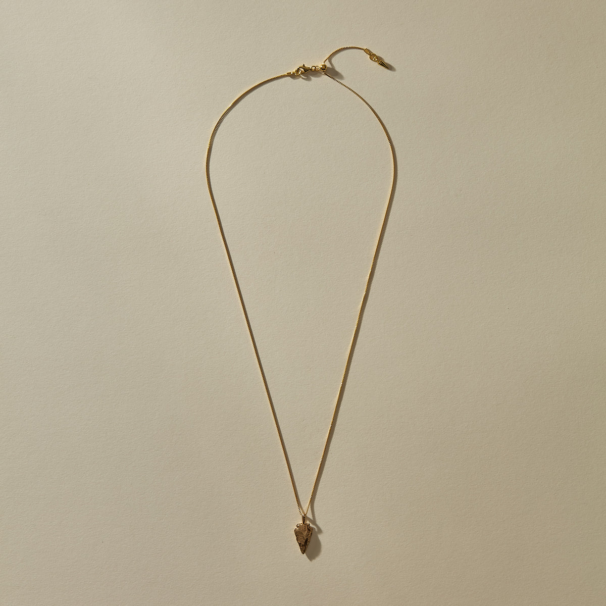 Arrowhead Necklace | Bronze