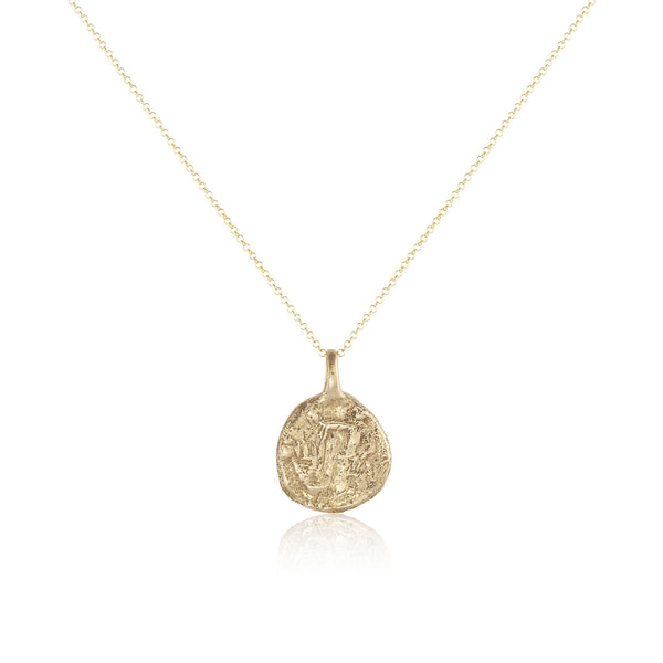 Ancient Coin Necklace | Gold