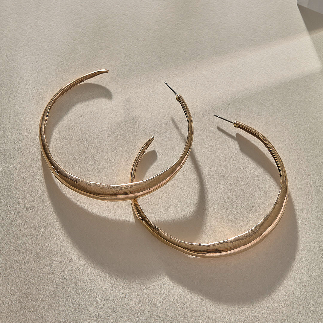 Cleo Hoops | Bronze