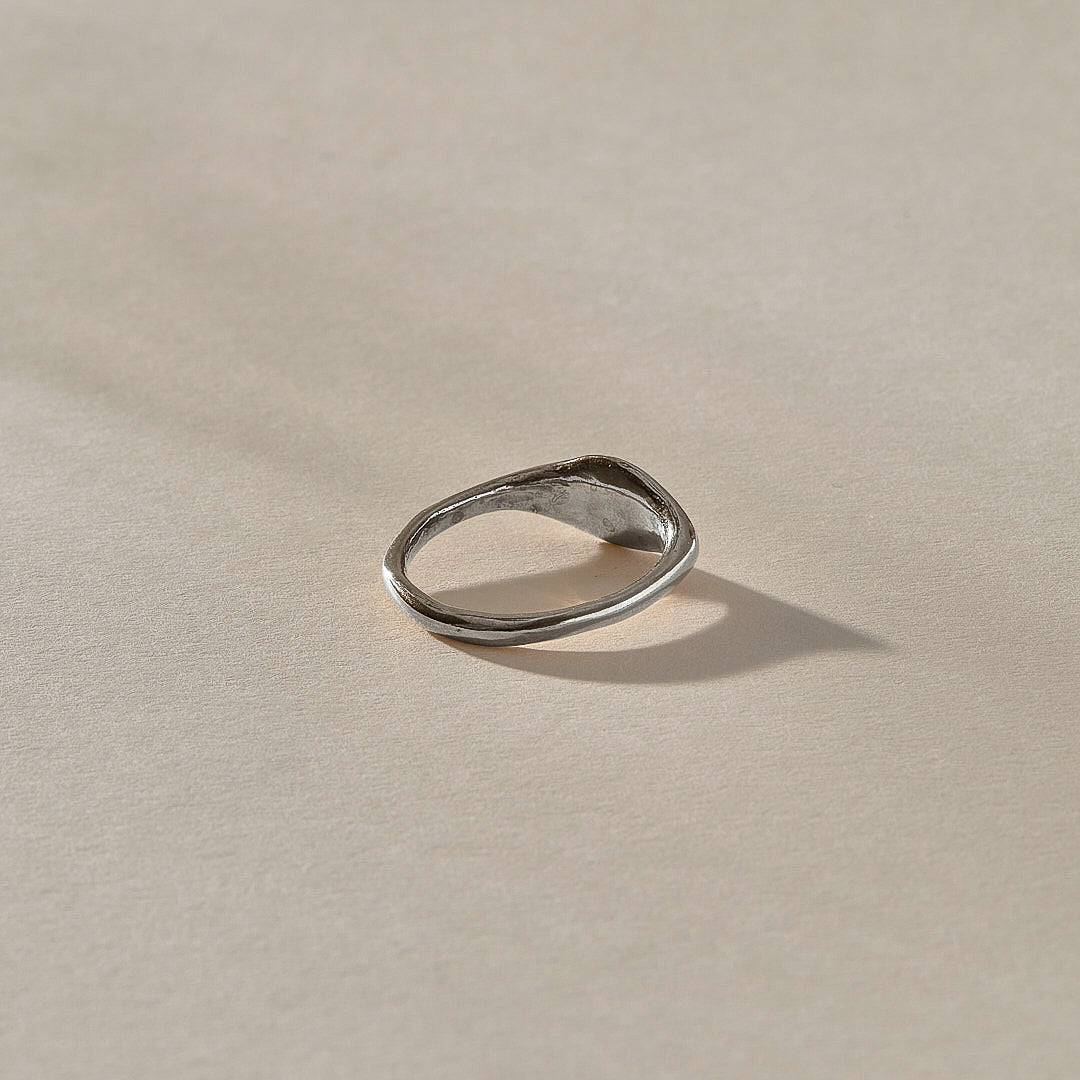 Evil Eye Ring | Silver