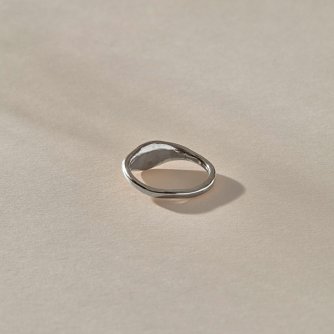 Evil Eye Ring | Silver