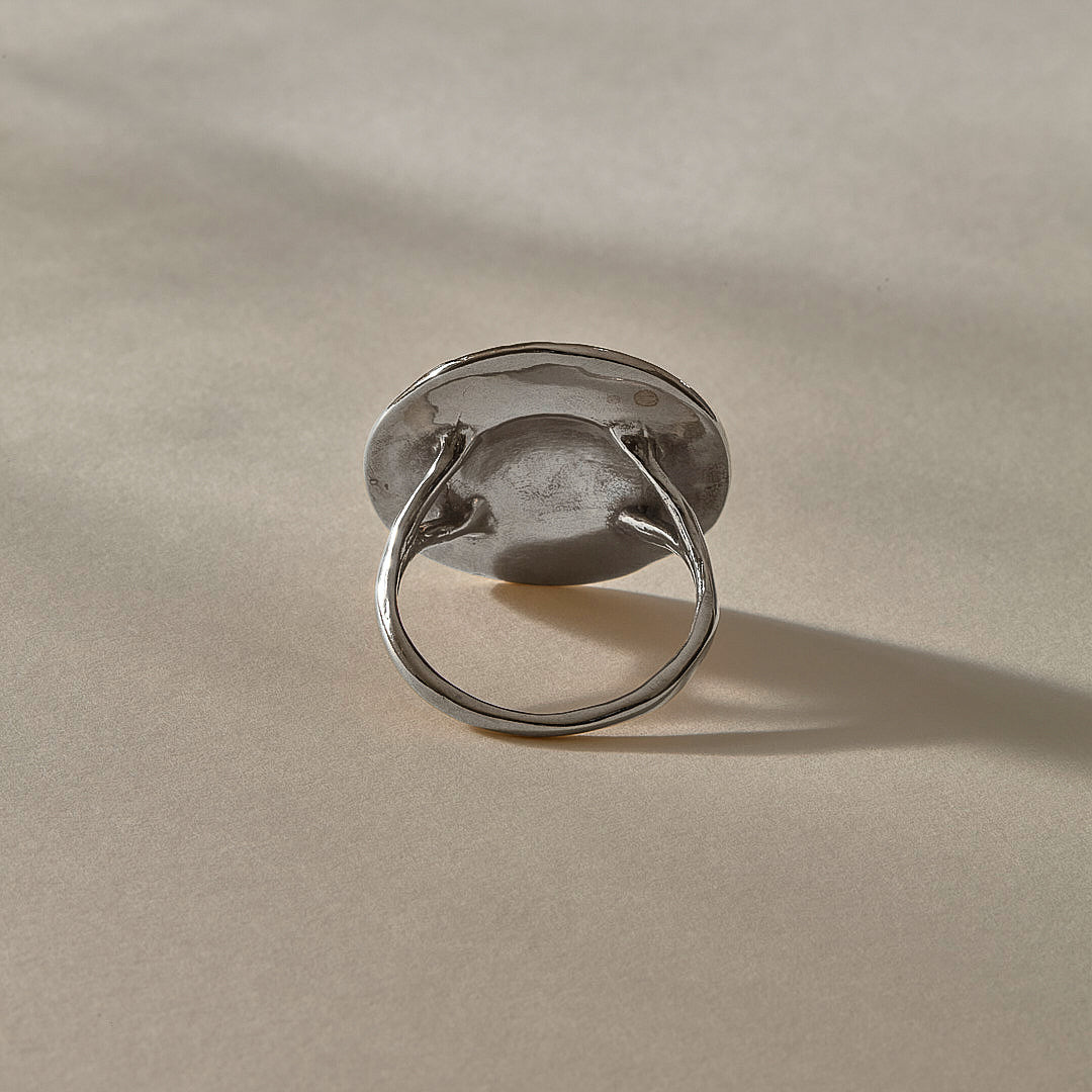 Heart of the Sun Ring | Silver