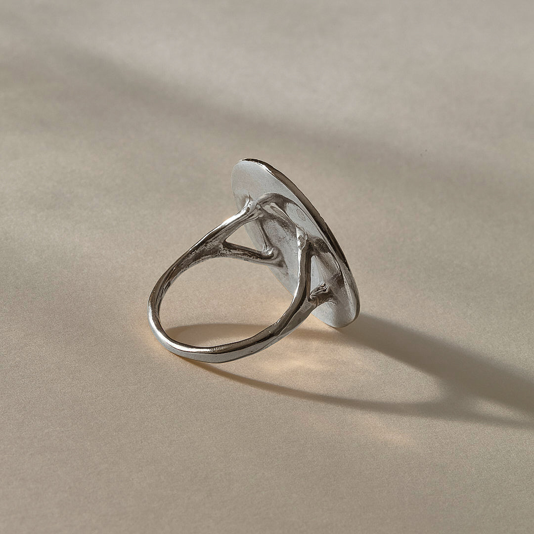 Heart of the Sun Ring | Silver
