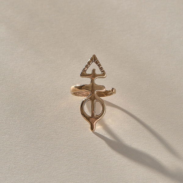 Ma'at Elemental Ring | Bronze