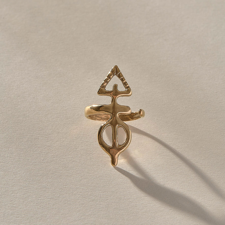 Ma'at Elemental Ring | Gold