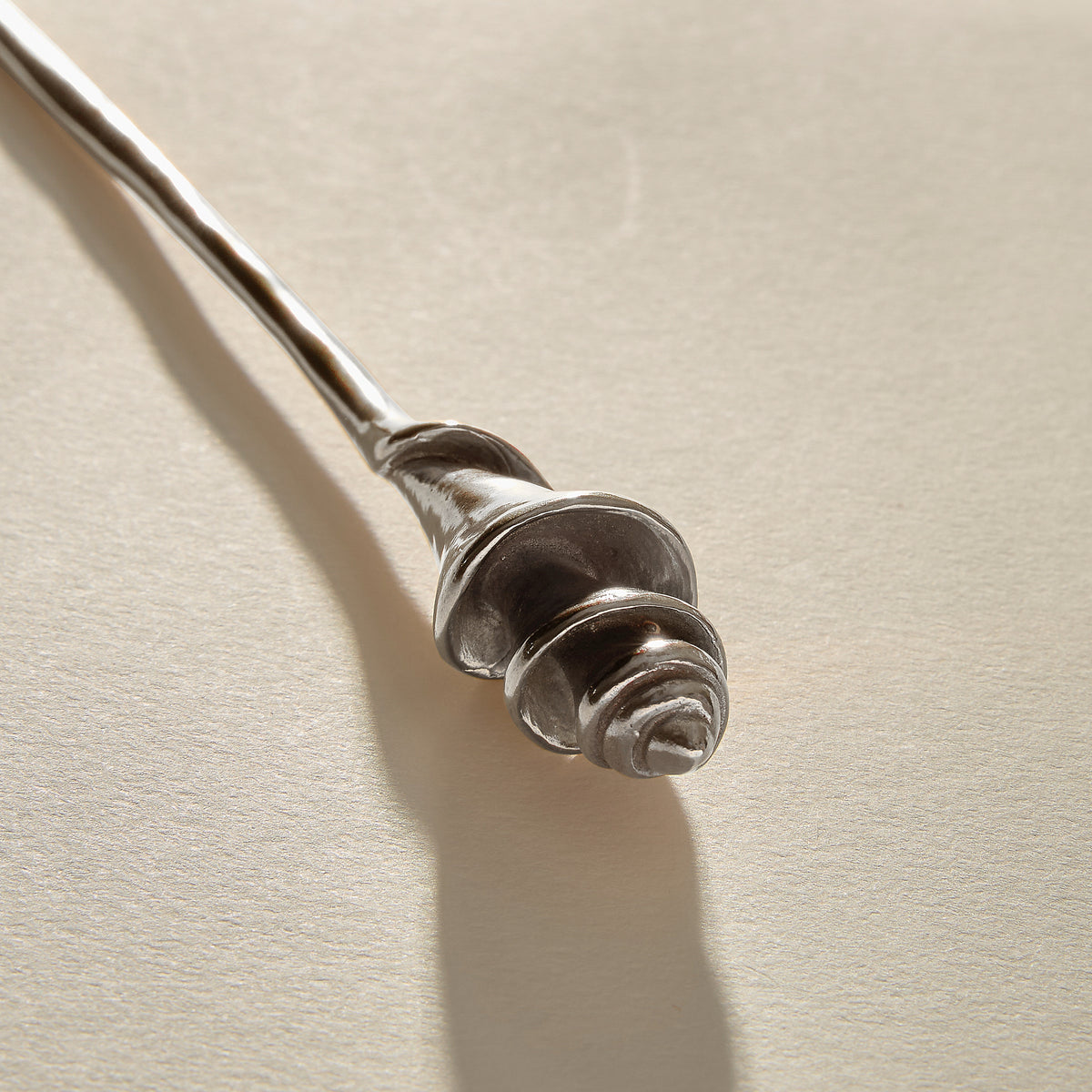 Neptune Hair Pin | Silver