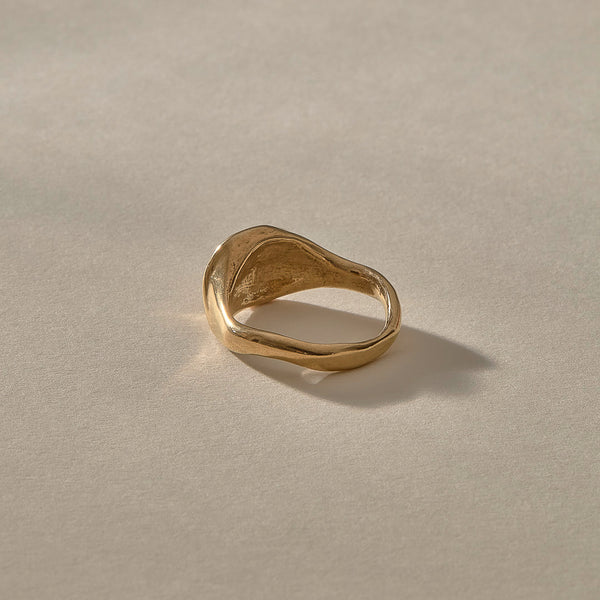 Neptune Shell Ring | Gold