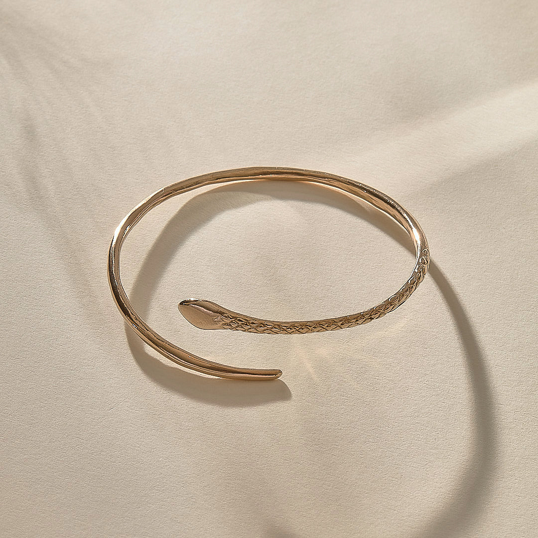 Serpent Cuff | Bronze