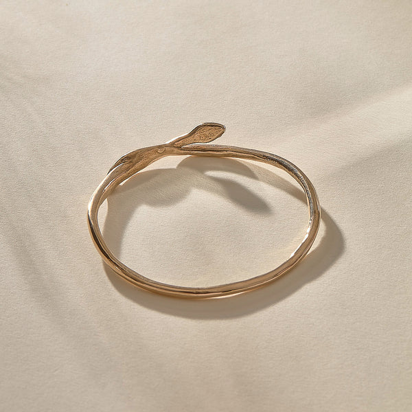 Serpent Bangle | Bronze