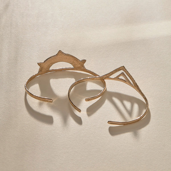Sunkeeper + Pyramids Cuff Set