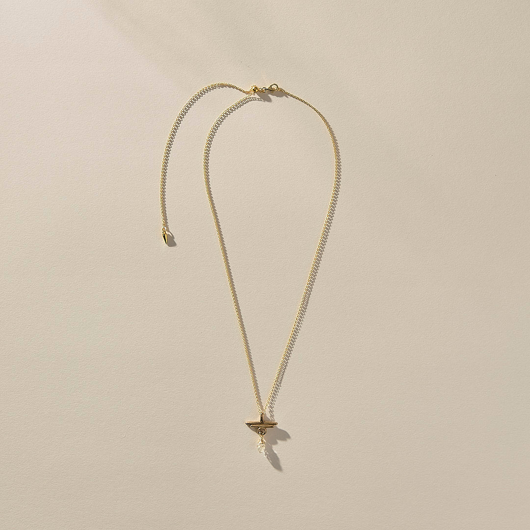 Temple Necklace | Gold