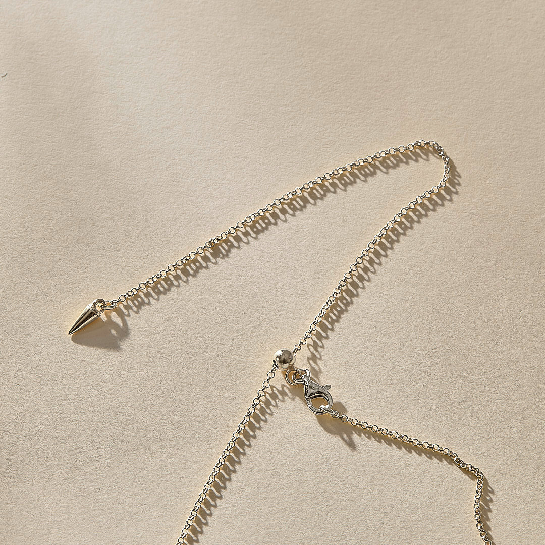 Temple Necklace | Silver