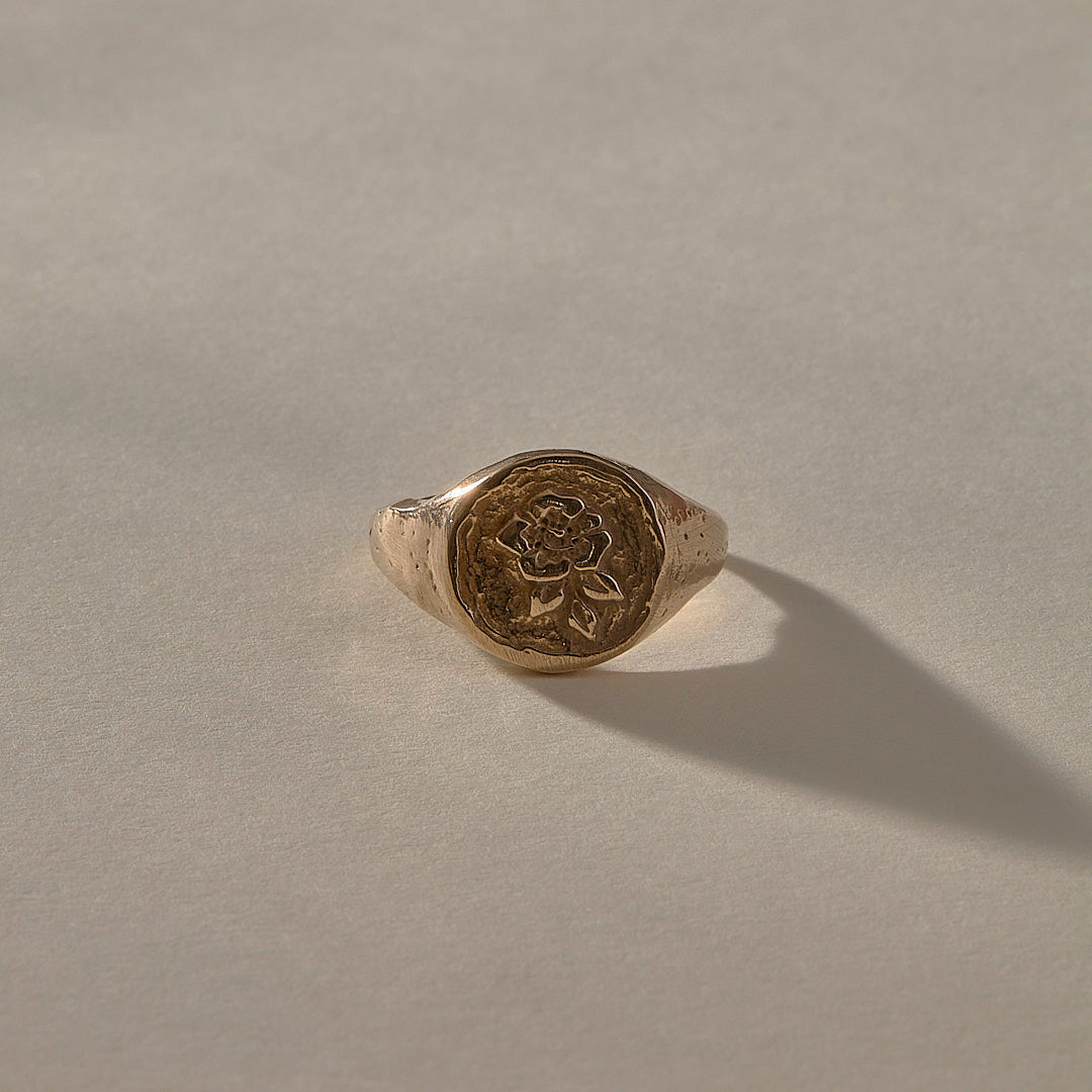 Wild Rose Ring | Bronze