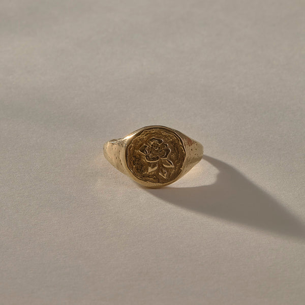 Wild Rose Ring | Gold
