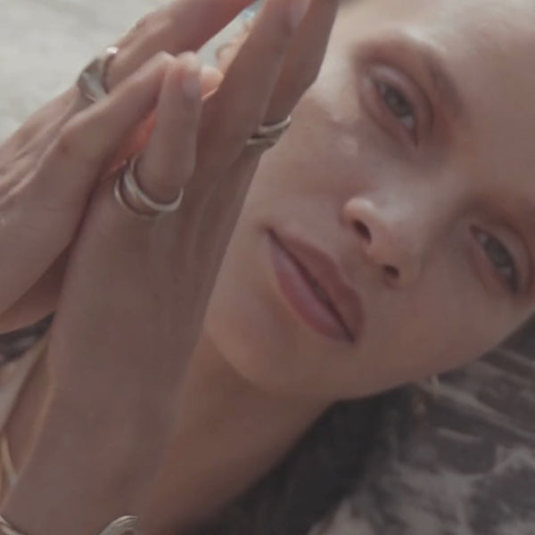 Evil Eye Ring | Silver