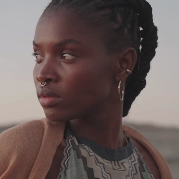 Gitana Hoops | Silver