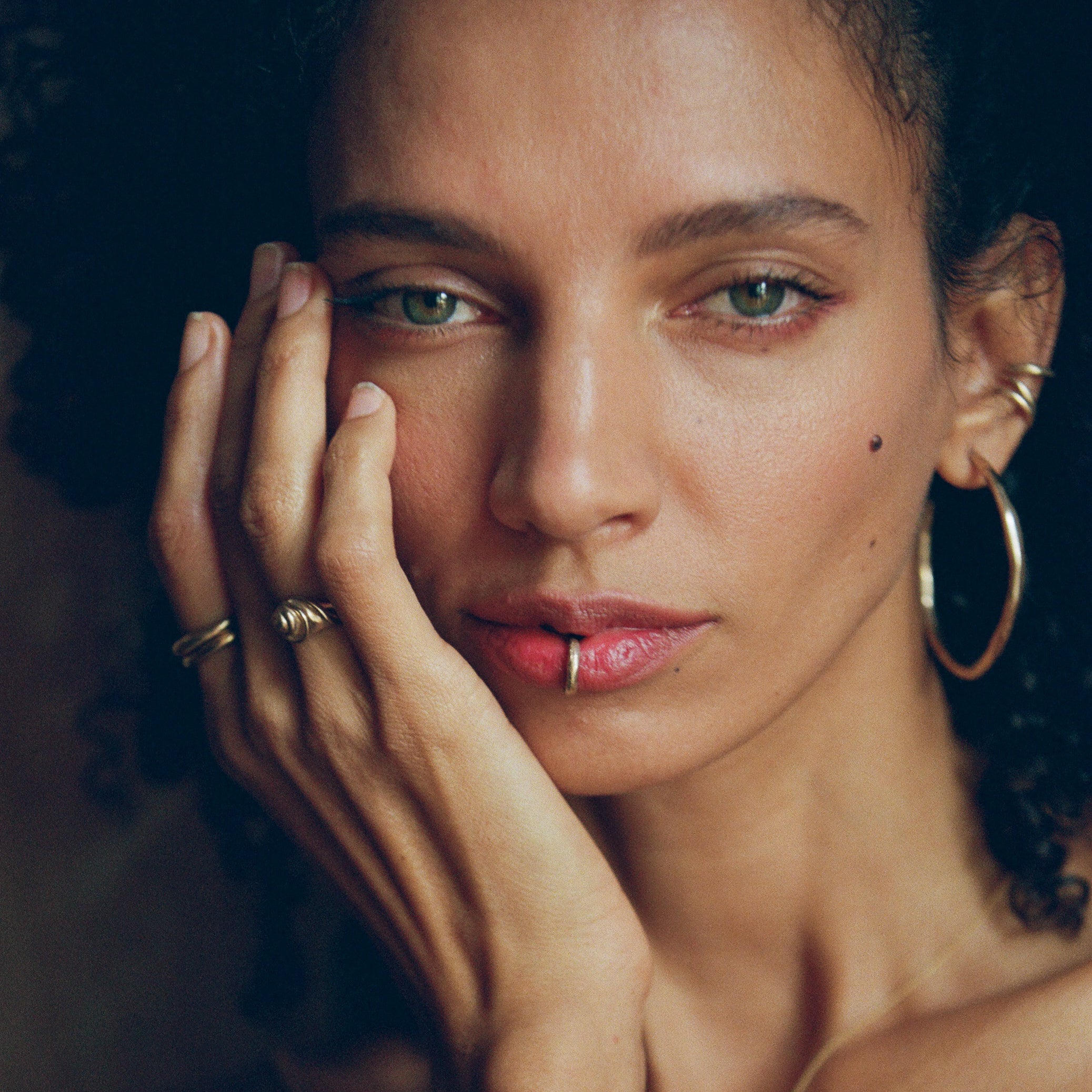 Paloma Hoops | Silver