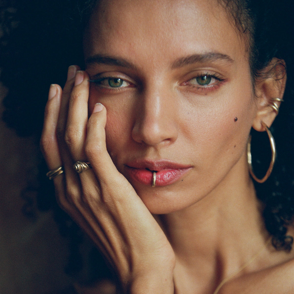 Paloma Hoops | Gold