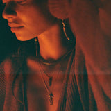 Mini Ma'at Charm Necklace | Bronze