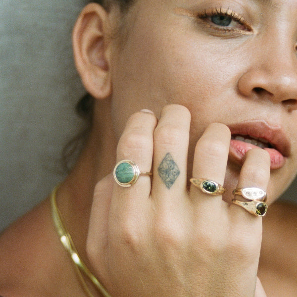 Reverie Jasper Amulet Ring II