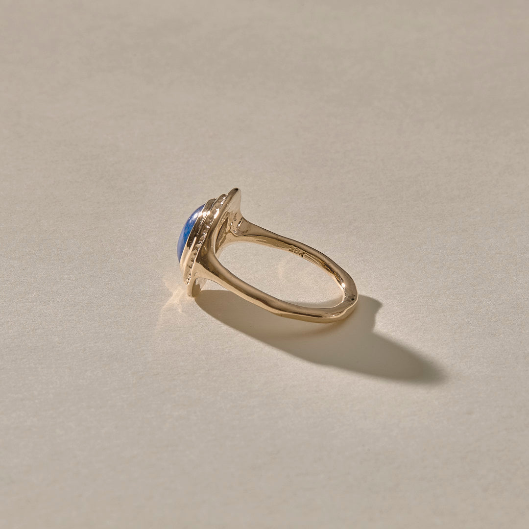 Cleo Lapis Amulet Ring