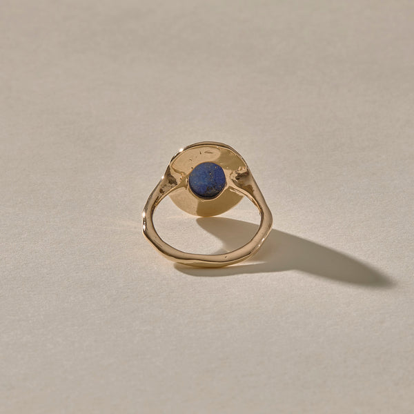 Cleo Lapis Amulet Ring