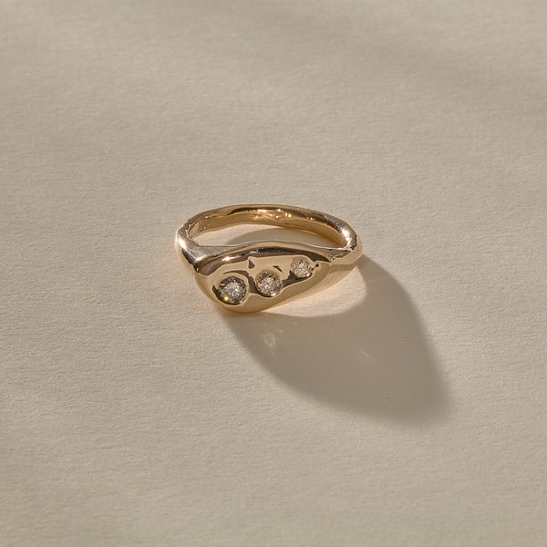 Orion's Belt Ring | Gold