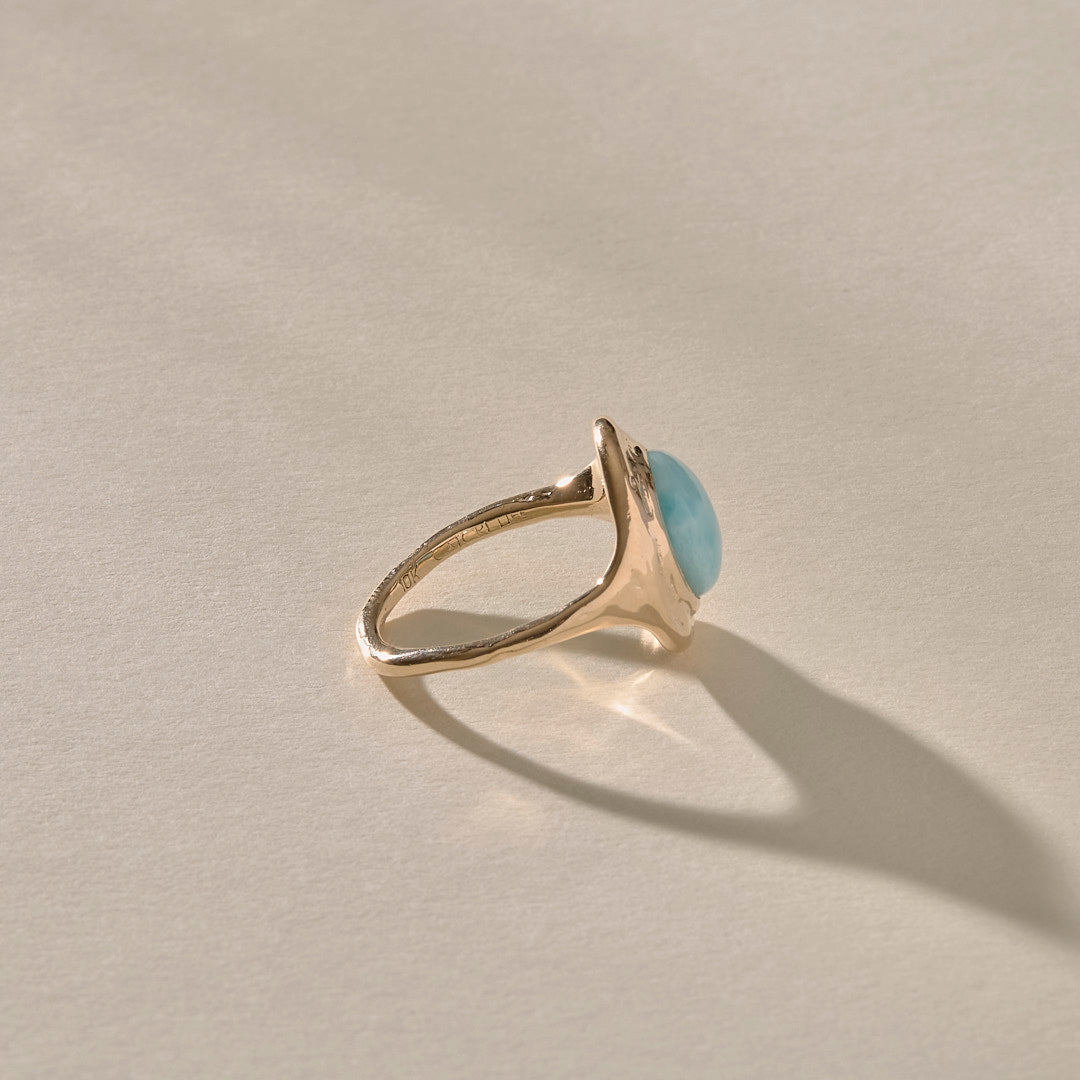Elysian Larimar Ring