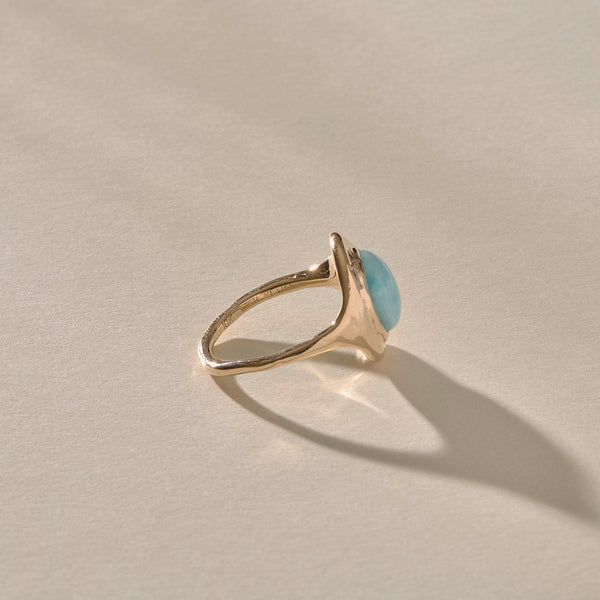 The Elysian Larimar Ring