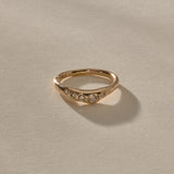 Eros Champagne Diamond Band