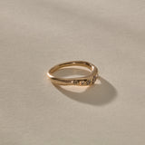 Eros Champagne Diamond Band