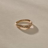 Eros Champagne Diamond Band