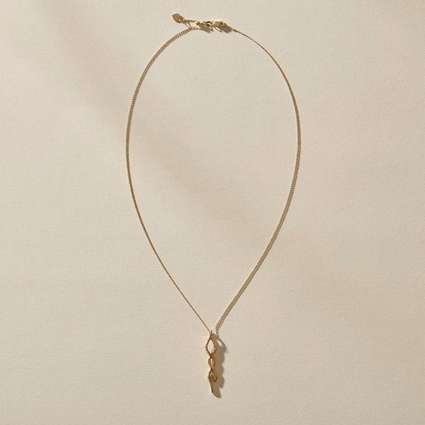 Mini Serpent Necklace Gold