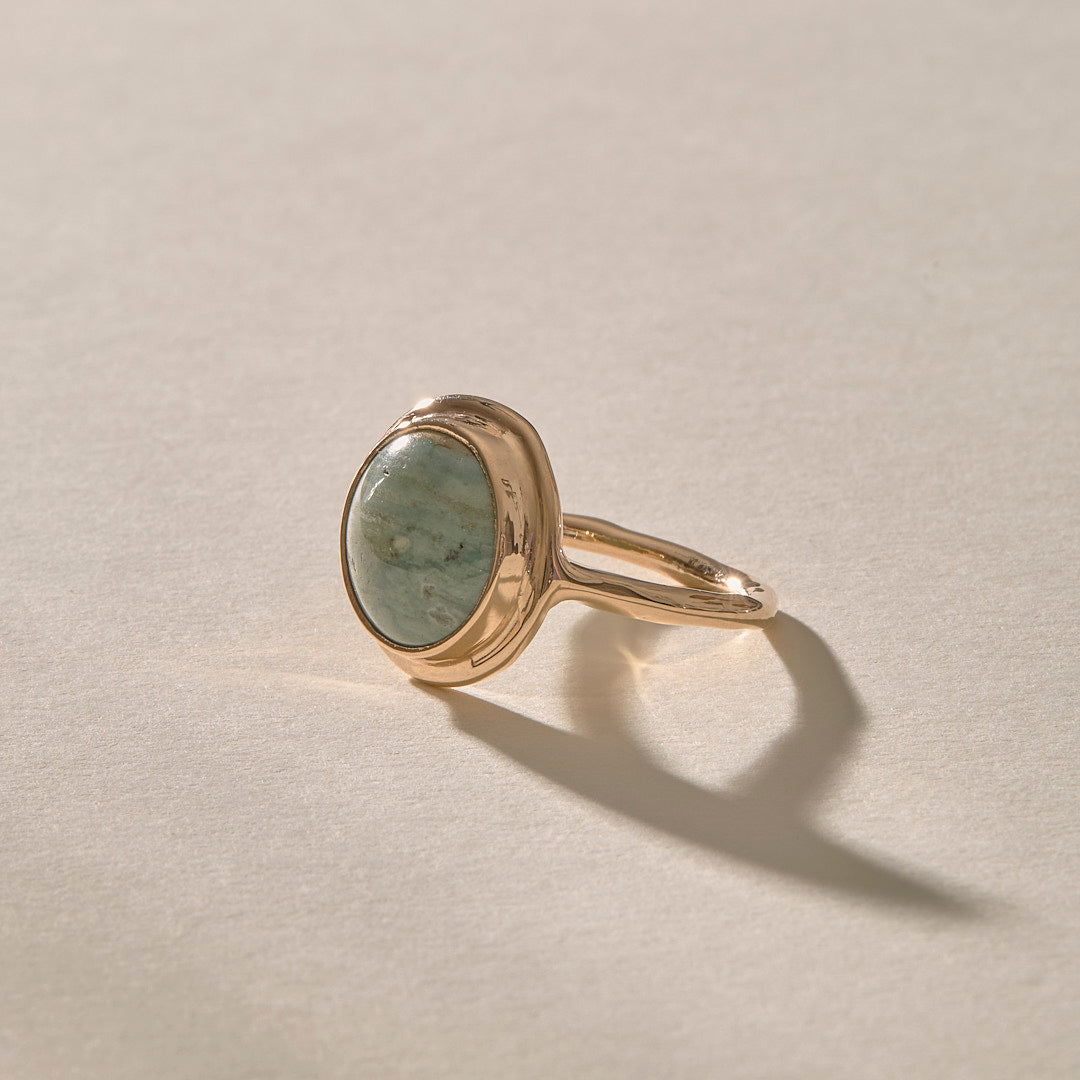 Reverie Jasper Amulet Ring II