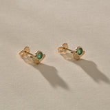 Vida Emerald Studs