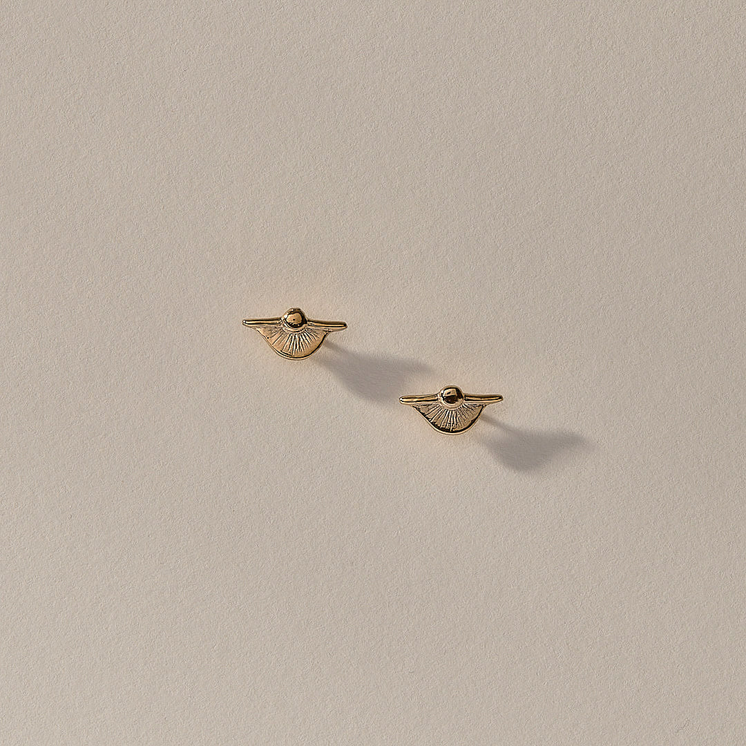 The Gold Magdalena Studs