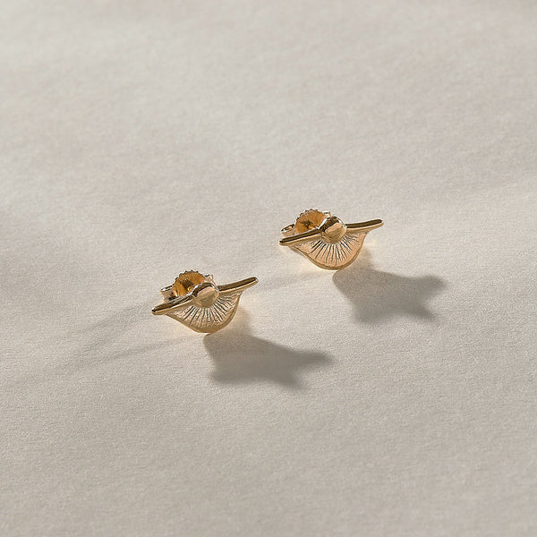 The Gold Magdalena Studs
