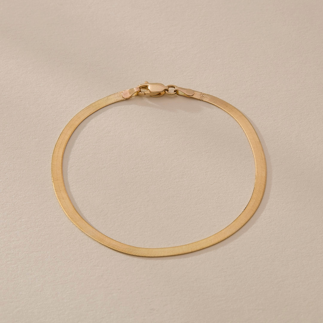Fehu Herringbone Bracelet