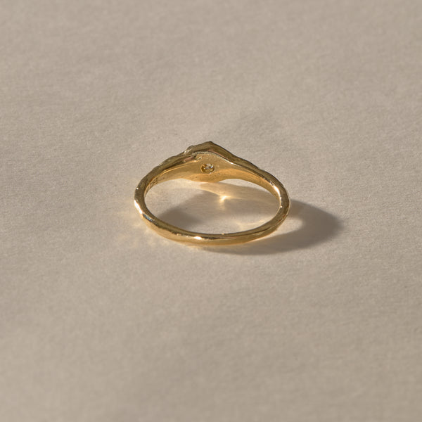 The Ama Diamond Ring | Gold