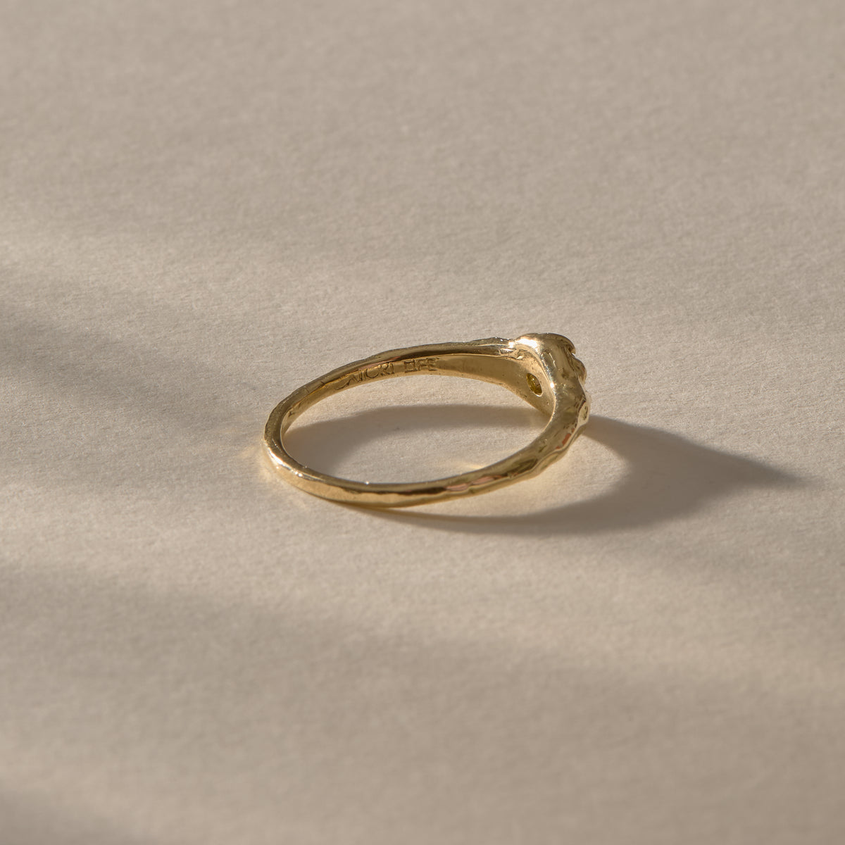 The Ama Diamond Ring | Gold